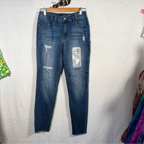 1822 Denim Denim - NEW 1822 Denim skinny ankle blue jeans size 6